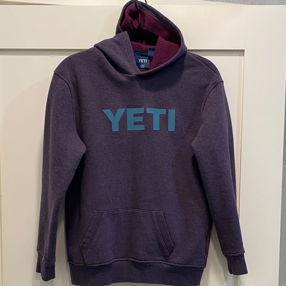 YETI youth large Dark Purple Hoodie